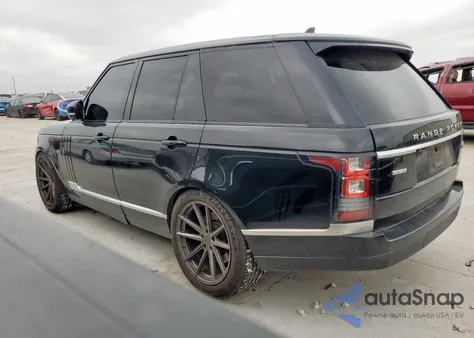 2016 Land Rover Range Rover Supercharged z USA, uszkodzony, nr VIN SALGS2EF9GA287935